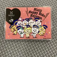 NiziU Happy Express JR東海　オール車両　限定アクリルバッチのサムネイル