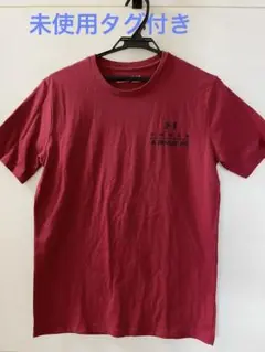 未使用メンズアンダーアーマーロゴ入りTシャツ