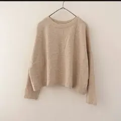 【定価3.7万】yoli 2024AW short knit ショートニット 美品yoli × gather 別注ニットYoli Short knit