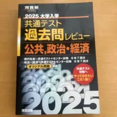 2025 大学入学共通テスト過去問レビュー 公共・政治経済