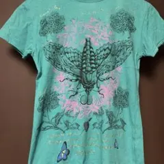 ターコイズブルー♥︎Tシャツ