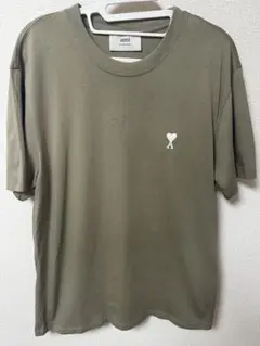 Yuic様専用正規品✨AMI Paris ハートロゴ Tシャツ ライトグリーン