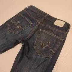 AG MATCHBOX SLIM STRAIGHT デニム USA製 濃紺 28