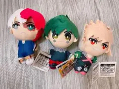 ぬいぐるみセット 轟焦凍 緑谷出久 爆豪勝己キーホルダー(3点セット)