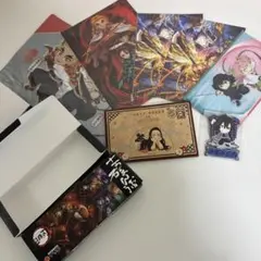 鬼滅の刃 まとめ売り 漫画特典 クリアファイル 十万石まんじゅう空箱