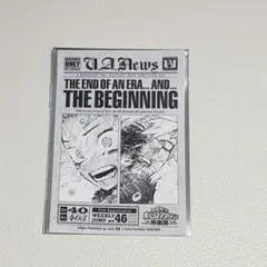 ヒロアカ 原画展 来場者特典 緑谷出久 爆豪勝己 THE BIGNNING