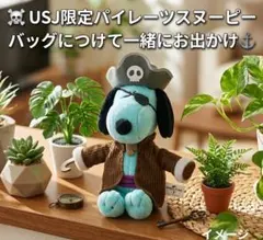 【希少・限定品】USJ スヌーピー ぬいぐるみ ハロウィン 2019 パイレー