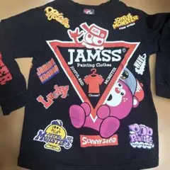 JAM 長袖カットソー ブラック キッズ