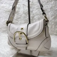 【COACH】 Leather Shoulder soho hobo y2k