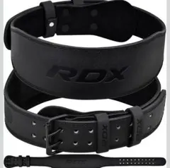 RDX トレーニングベルト 牛革製 パワーベルト 筋トレ