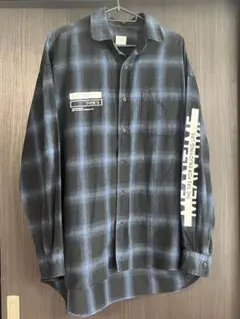BROWNY VINTAGE チェック柄ネルシャツ M 着用感ありのサムネイル