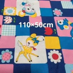 カラフル動物プリント綿生地