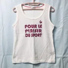 ルコックスポルティフ ラメ タンクトップ サーフ系 平成ギャル Y2K 00s