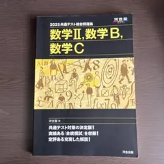 2025共通テスト総合問題集 数学Ⅱ,数学B,数学C