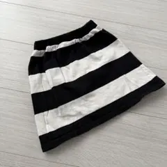 プティマイン/110 ボーダーミニスカート