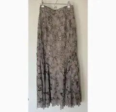 SNIDEL カッティングレースマーメイドスカート PBEG 美品