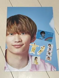 藤原丈一郎 ポスター クリアカード ステッカー フォトカード