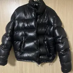 ZARA ダウンジャケット ブラック メンズ