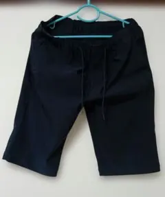 ハーフパンツ　紺色無地のサムネイル