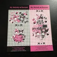 My Melody & Kuromi ステッカーセット