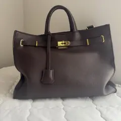 SLOBE IENA 2way トートバッグ(ブラウン)
