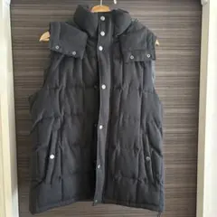 NANO UNIVERSE 黒 ダウンベスト