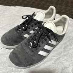 adidas Gazelle グレー スニーカー ガゼル 26cm