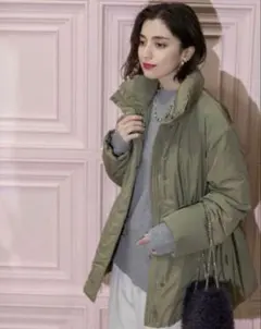 撥水ダウンコート ブルゾン　OPAQUE.CLIP 38