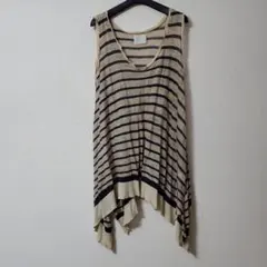 n'　　ボーダーチュニック　ワンピースのサムネイル