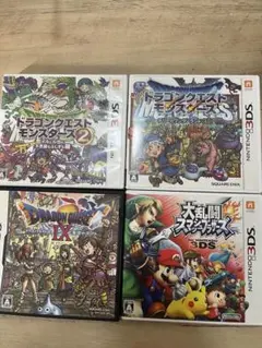 ドラゴンクエストシリーズ ＋スマブラ4本セット
