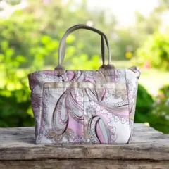 レスポートサック　フィッシュネット しょらルダーバック　ペイズリー　ラベンダー レスポートサックフィッシュネット しょらルダーバックペイズリー