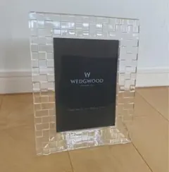 美品　ウエッジウッド　フォトフレーム　ガラス