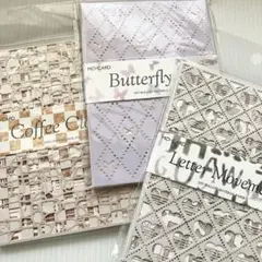 【91】素材紙 3種 レトロ 紙もの コラージュ 海外 まとめ売り