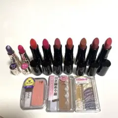 【美品】コスメ ドラコスまとめ売り口紅、チーク、アイシャドウ、シェーディング