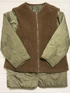 INGNI キルティングジャケット&ボアベスト