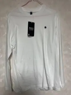 POLO ロングスリーブシャツ　ホワイト　L