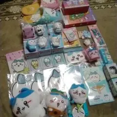 ちいかわ　ハチワレ　まとめ売り　エニマイ　マスコット　フレンズ　ルームシューズのサムネイル