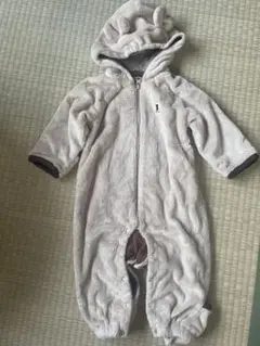 ミキハウス フリースロンパース