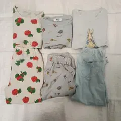 男の子 100 パジャマ 3セット ユニクロ BREEZE まとめ売り