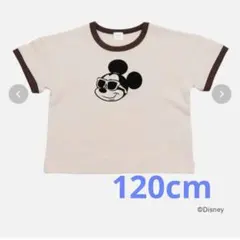 Disney ミッキーマウス 半袖Tシャツ 120cm（新品）