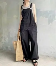 Spick and Span リップストップオーバーオール