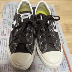 CONVERSE ダークブラウン ローカットスニーカー　　　　24