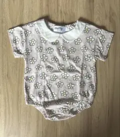 ミッフィー花柄ロンパース　70