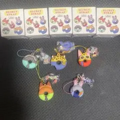ズートピア 2 シークレットストラップ コンプリートセット
