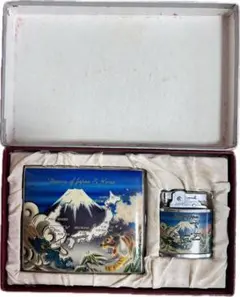 希少 朝鮮戦争 スーベニア ライター シガレットケース セット 38度線 