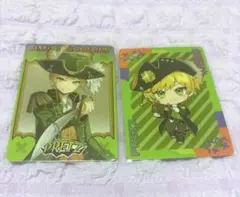 アンプタックカラーズ　カード　ハロウィン　ぷりっつ　2枚セット