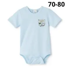 3/8まで【タグ付き新品未使用】センスオブワンダー ロンパース 70 80