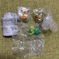 ポケットモンスター しっぽみてみて フィギュア3 イーブイ デデンネ キモリ