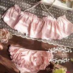 赤字覚悟】新作 大人気オフショルダービキニ S/M/L