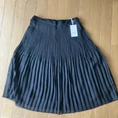 COMME CA ISM ブラックプリーツスカート M